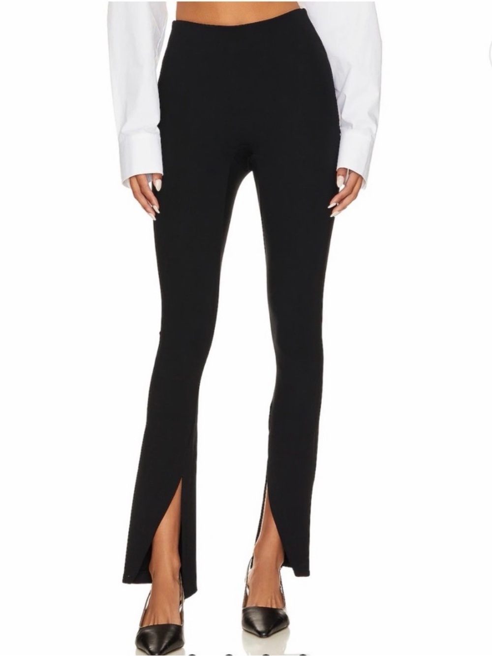 Spanx Women's The Perfect Front Slit Skinny Legging. Small Petite. 30” inseam.